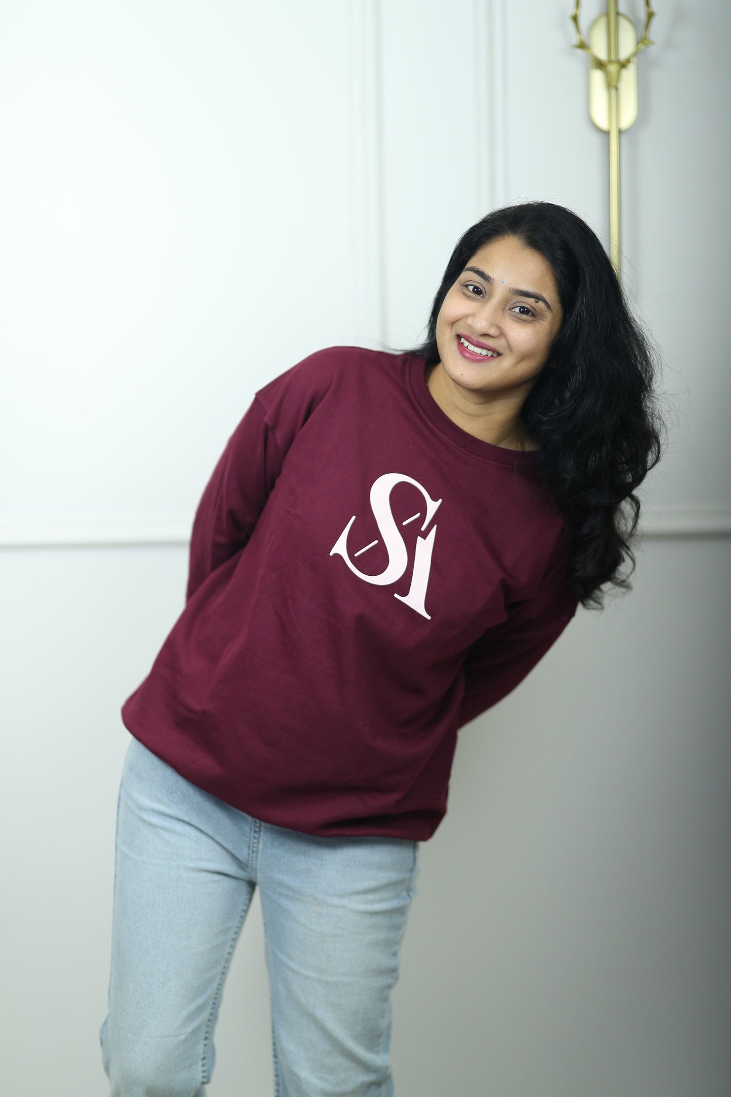 Good things are coming Unisex Sweatshirt in Wine (Limited Edition)