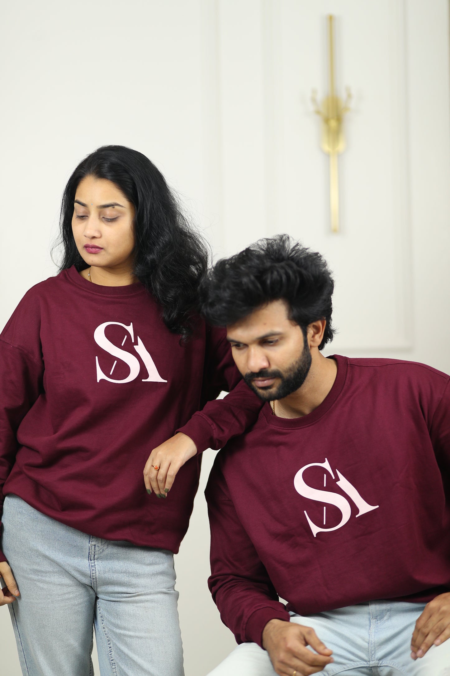 Good things are coming Unisex Sweatshirt in Wine (Limited Edition)